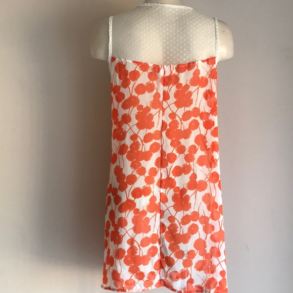 XL dress orange print - Picture 4 of 4